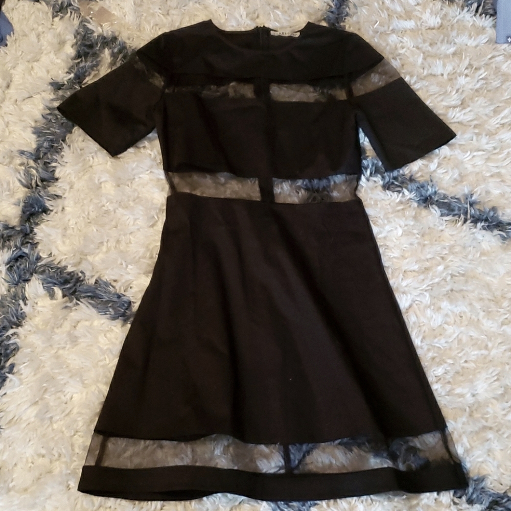 NWOT peekaboo skater dress - Picture 3 of 7